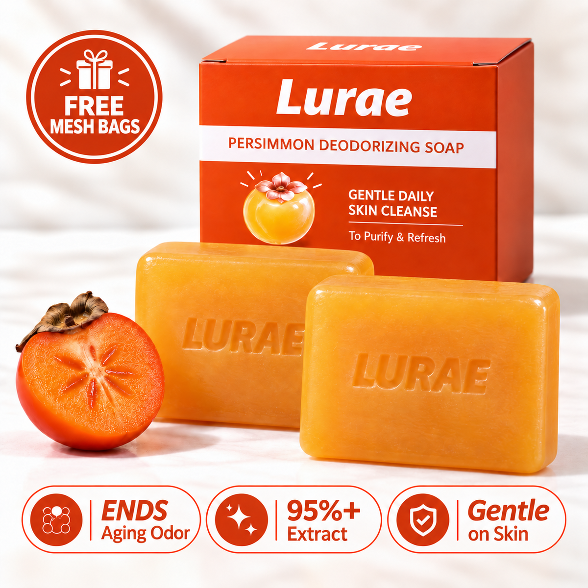 Persimmon Deodorizing Soap