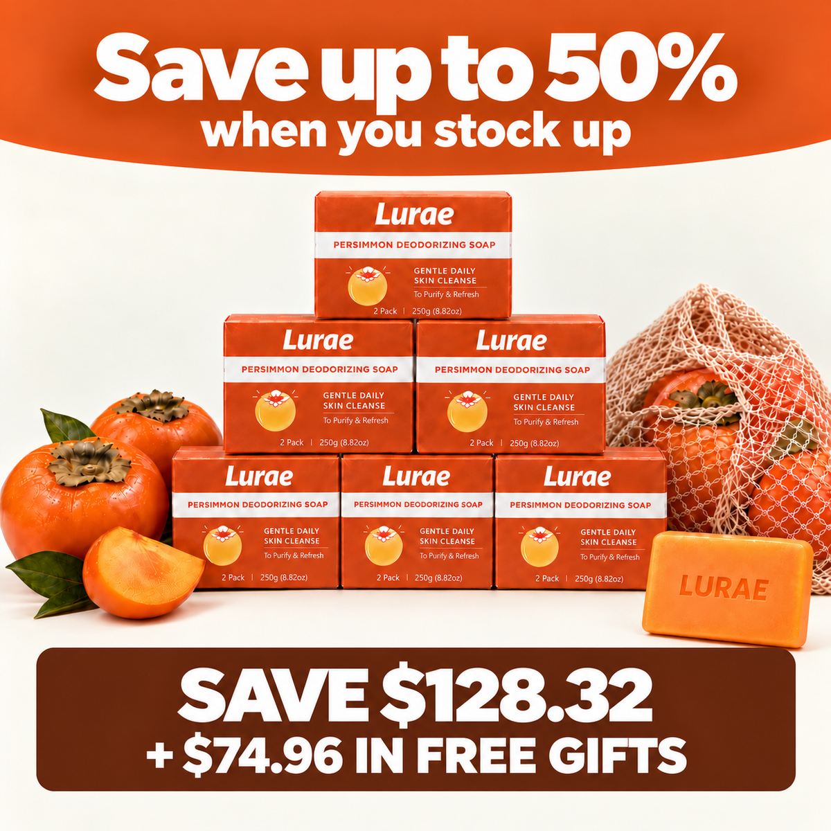 Persimmon Deodorizing Soap